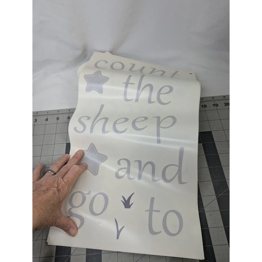 Lambs Ivy‎ Wall Appliqués Peel Stick Good Night Sheep Collection Unused